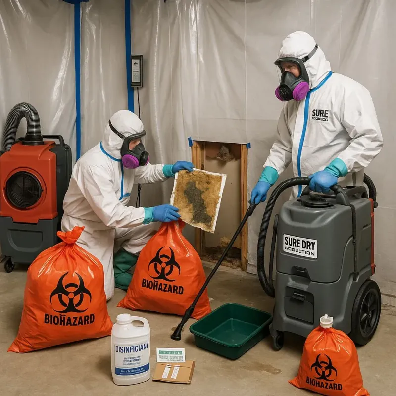 Contaminated Water Handling Protocols process in Winchester, IL